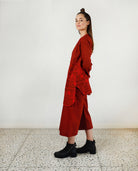 Cherry Red Moon Top - CiceroniTopsRias Jaipur