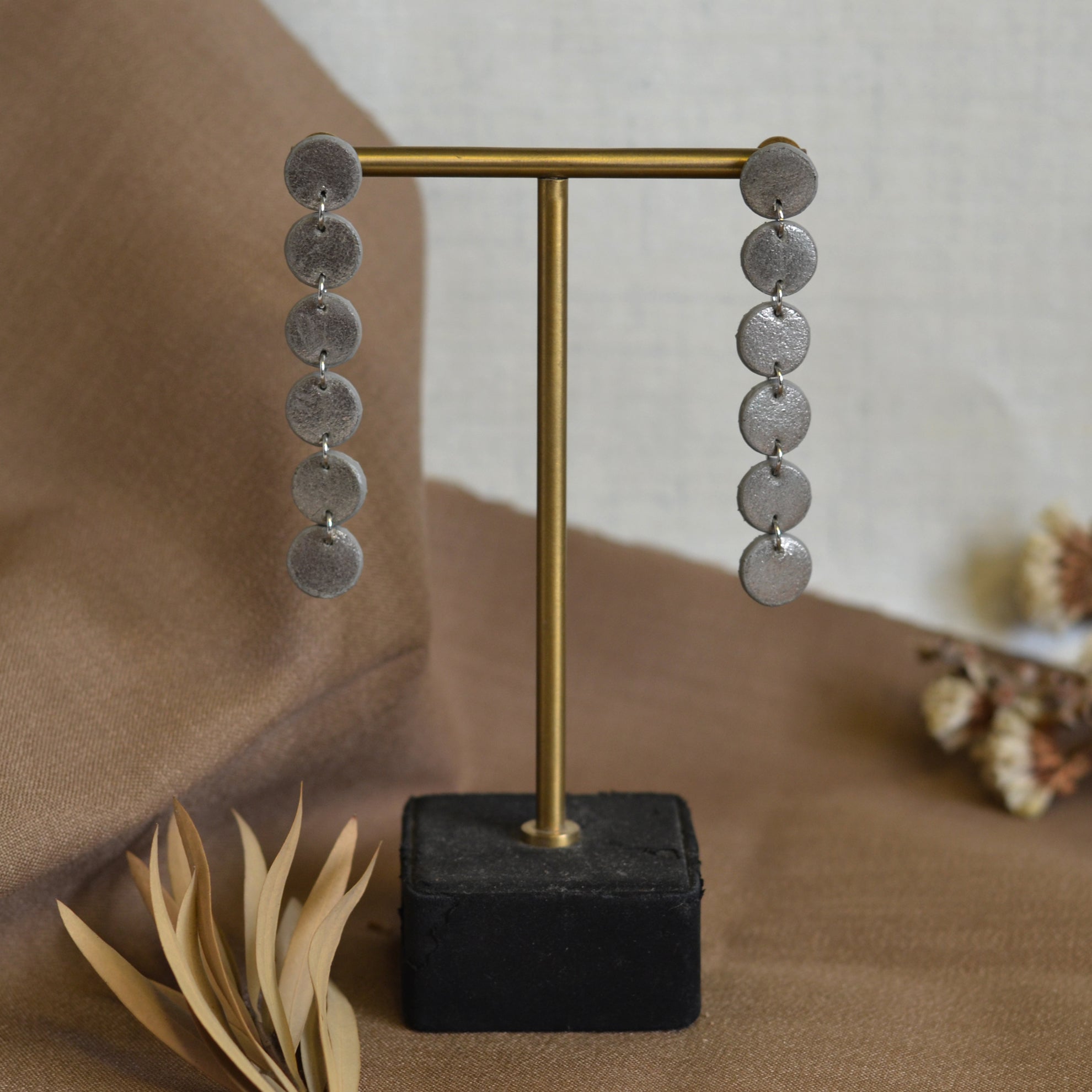 Chord Danglers In Silver - CiceroniNoupelle