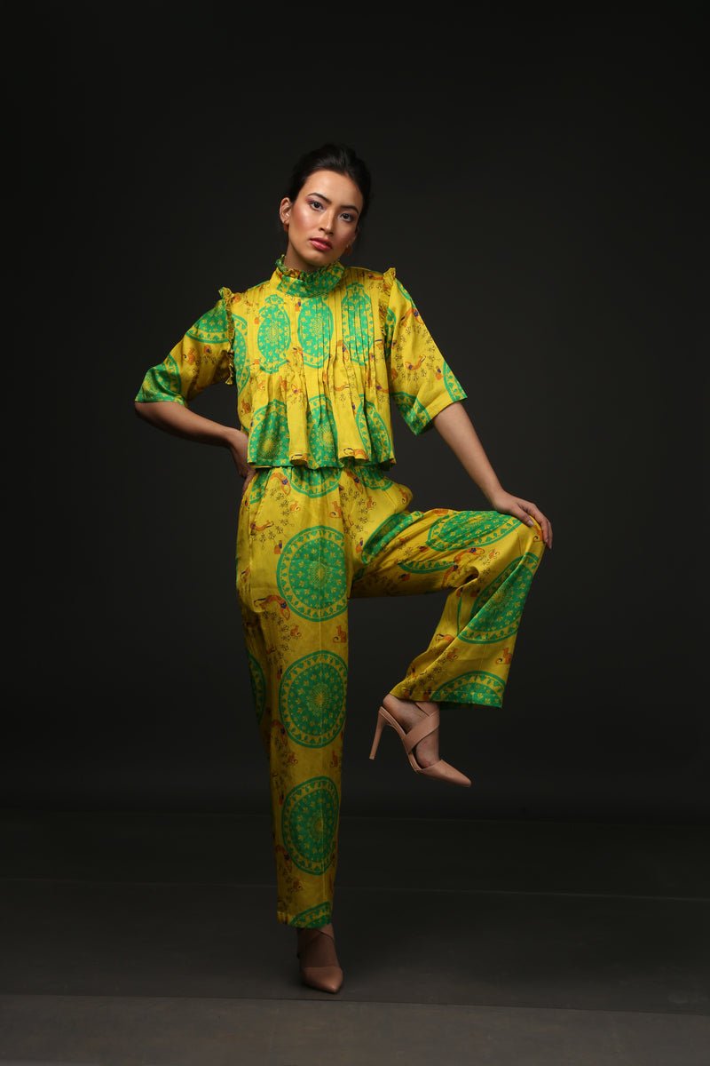 City Cat Pleated Co-ord - CiceroniCo-ord SetEkastories