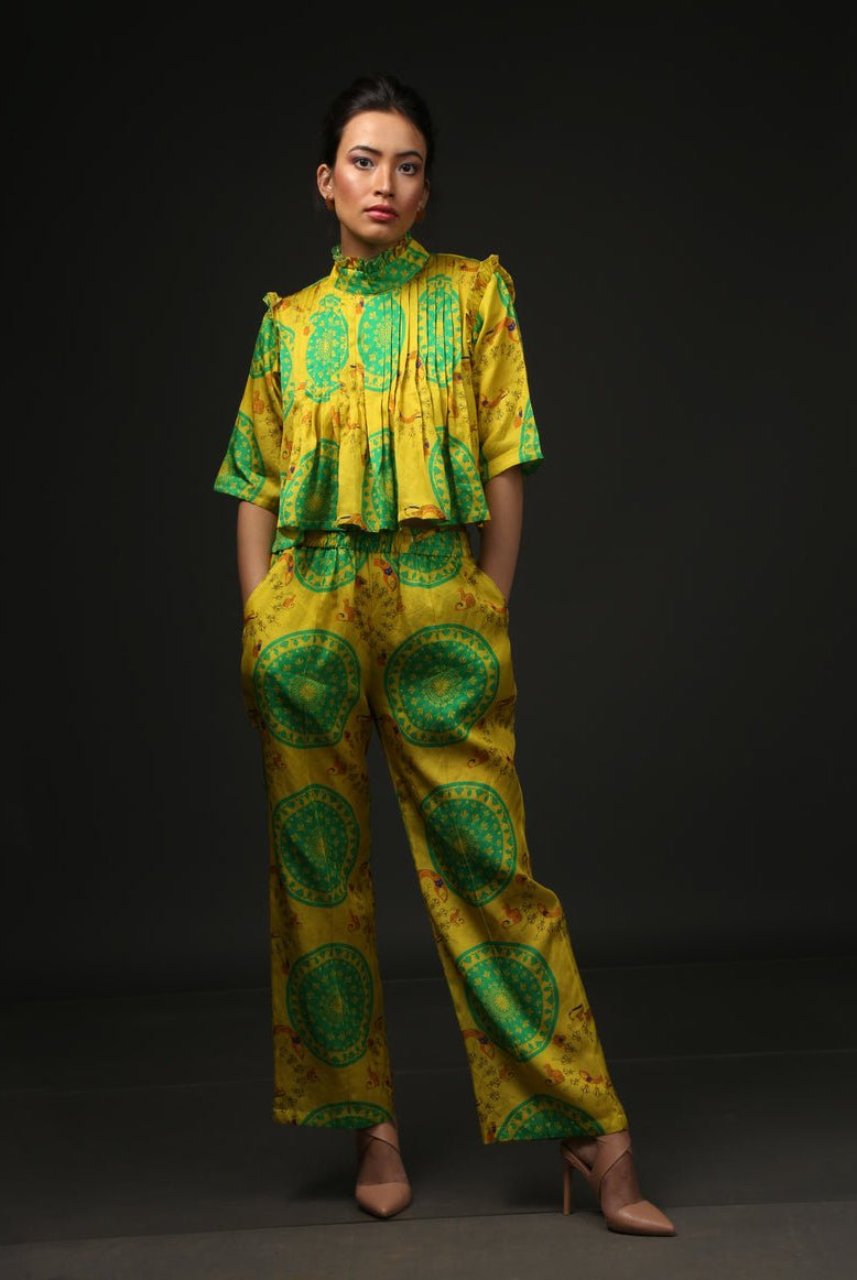 City Cat Pleated Co-ord - CiceroniCo-ord SetEkastories