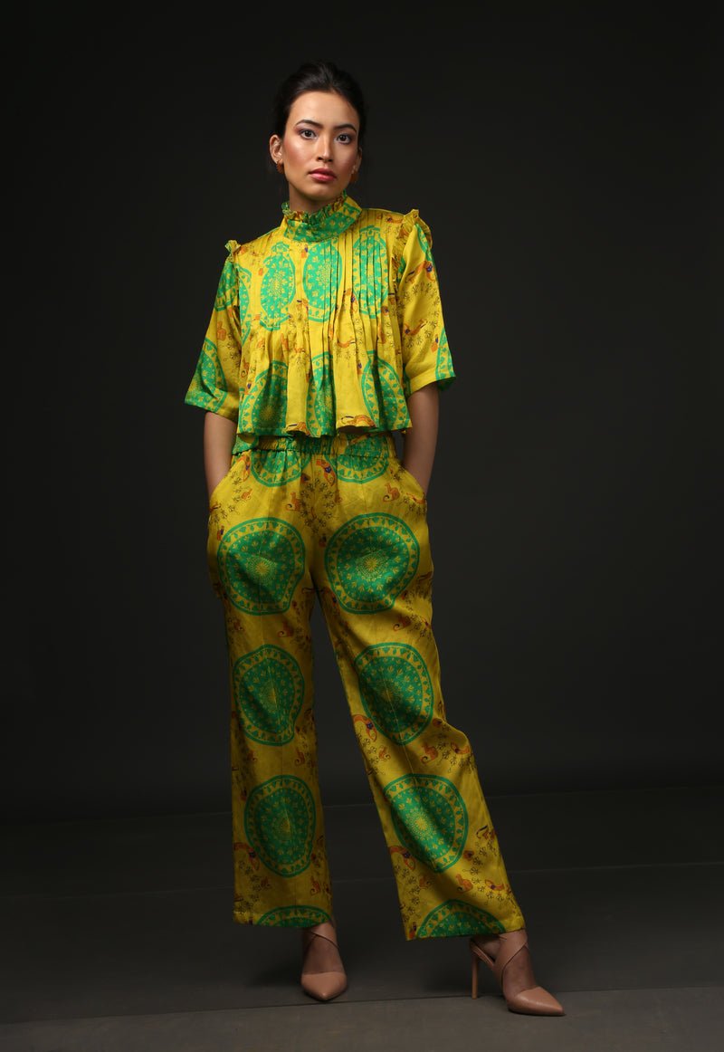 City Cat Pleated Co-ord - CiceroniCo-ord SetEkastories