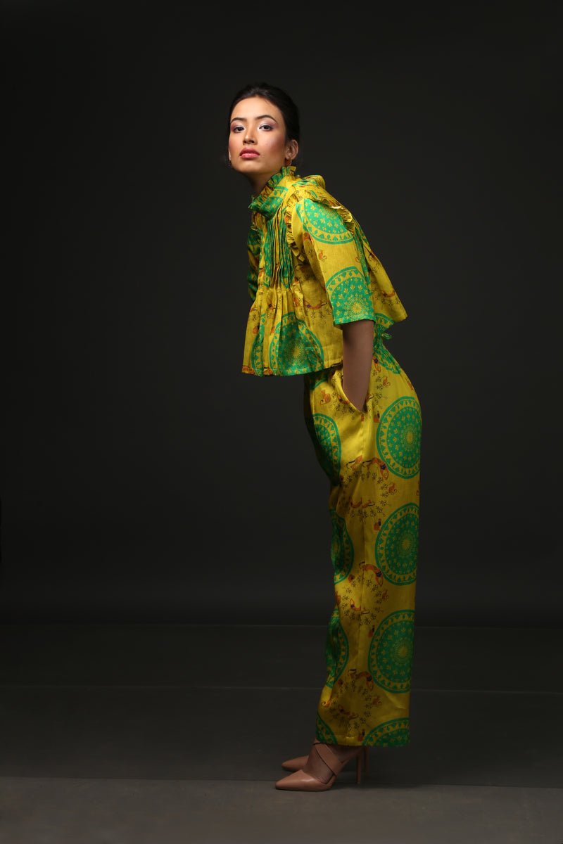 City Cat Pleated Co-ord - CiceroniCo-ord SetEkastories