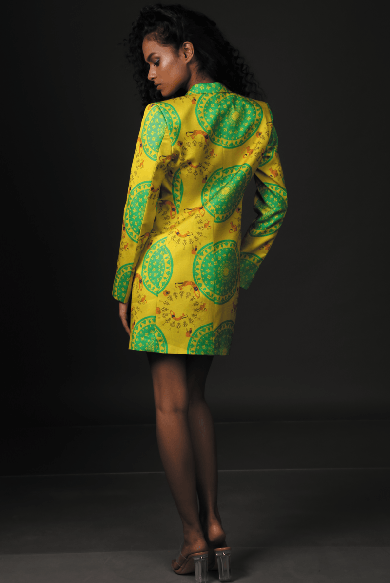 City Cat Print Jacket - CiceroniJacketsEkastories