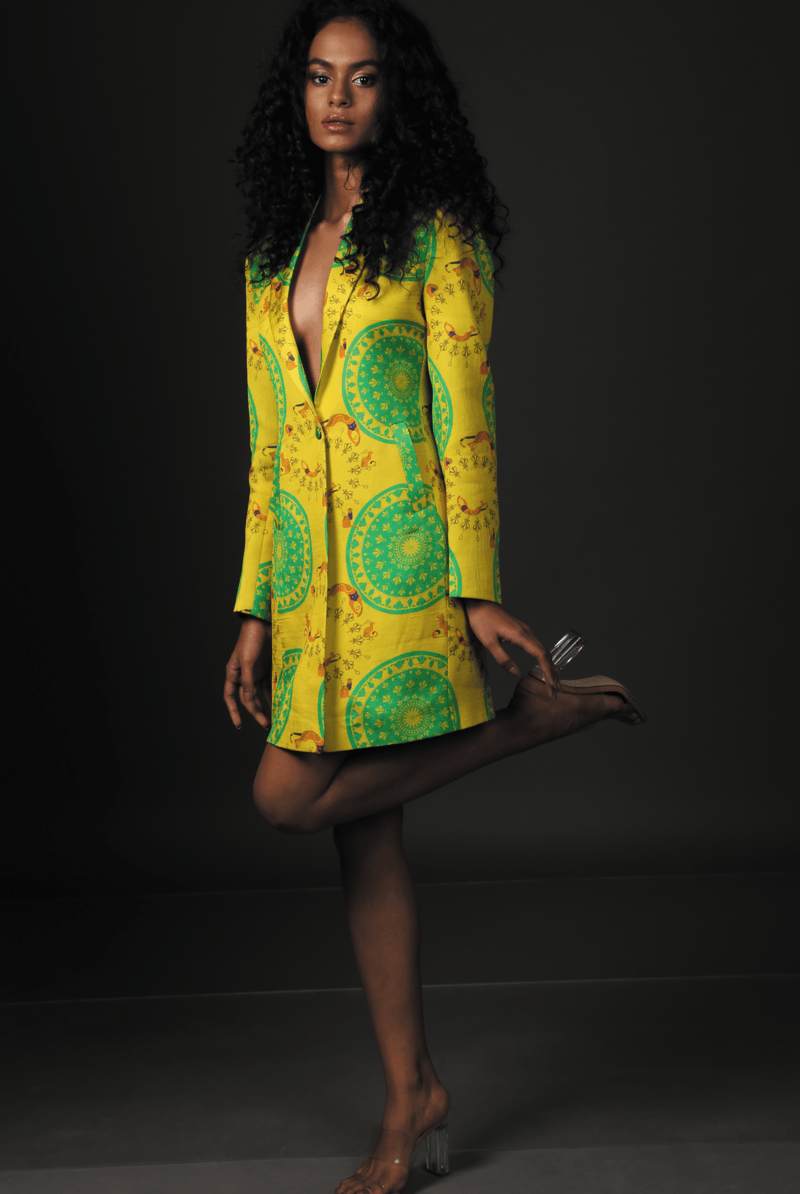 City Cat Print Jacket - CiceroniJacketsEkastories