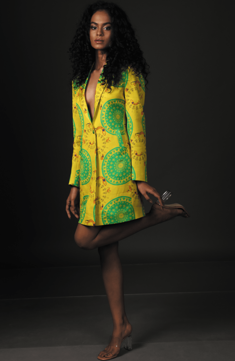 City Cat Print Jacket - CiceroniJacketsEkastories