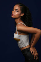 Contrast Glow Fabric Bralette - CiceroniBraletteEkastories