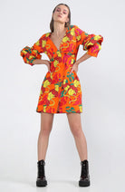 Coral Cat Dress - CiceroniDressesEkastories