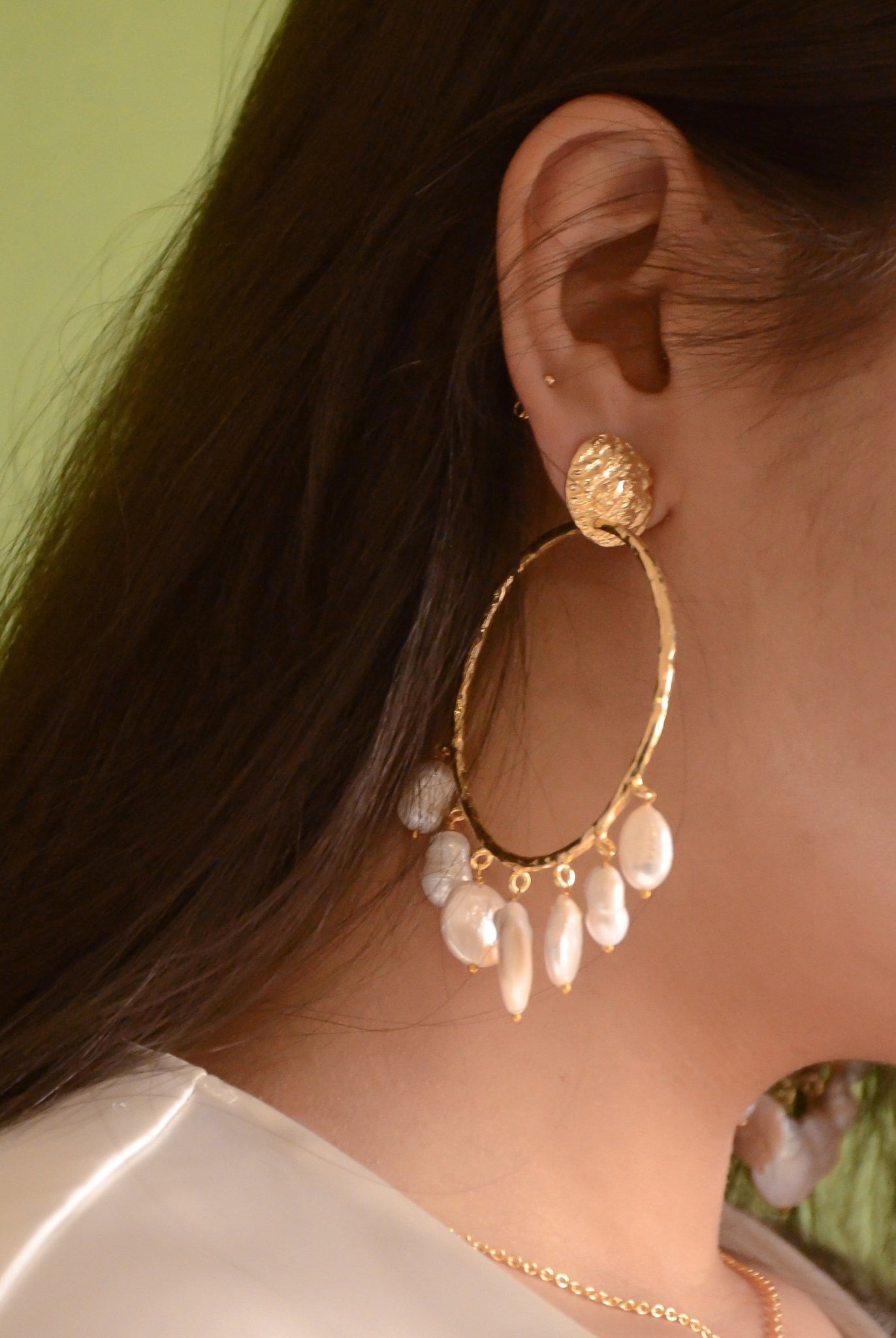 Cottonwood Hoops - CiceroniEarringsEquiivalence