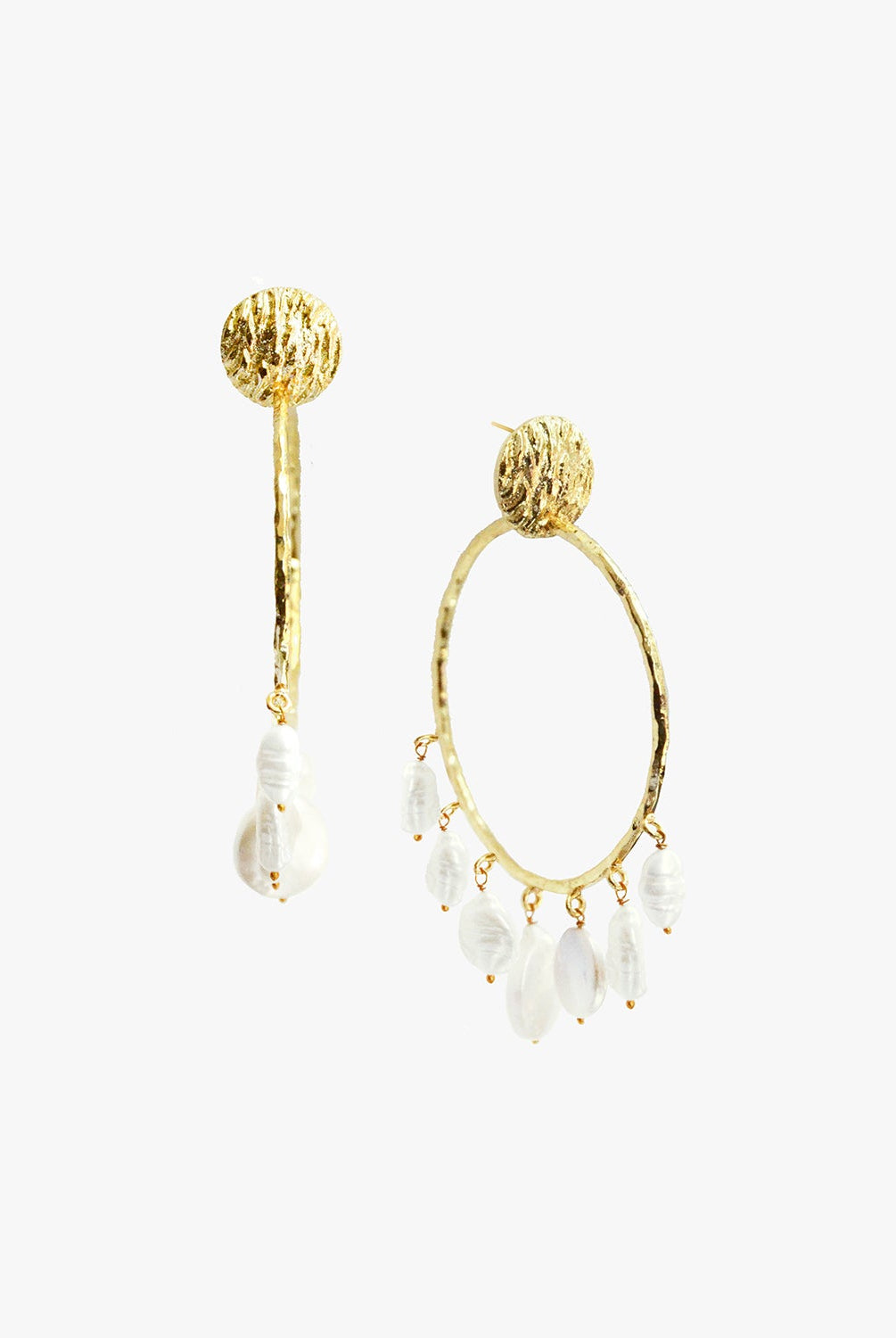 Cottonwood Hoops - CiceroniEarringsEquiivalence