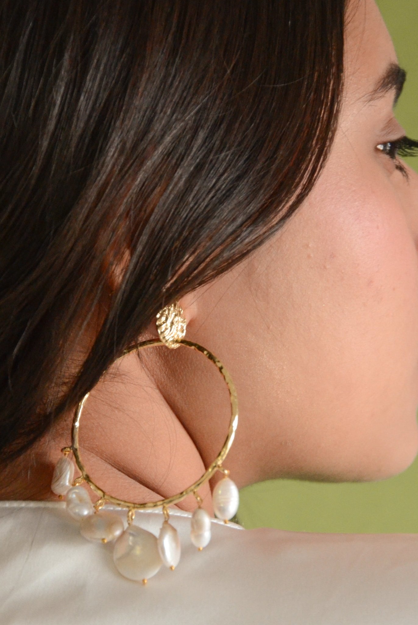 Cottonwood Hoops - CiceroniEarringsEquiivalence