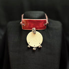 Crackled Charm | Cherry & Cream Choker - CiceroniChokerChaakmaati