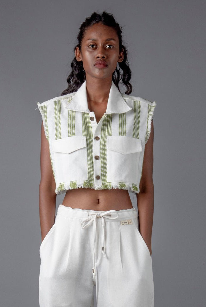 Cropped Shacket - CiceroniShackets, JacketsJohargram