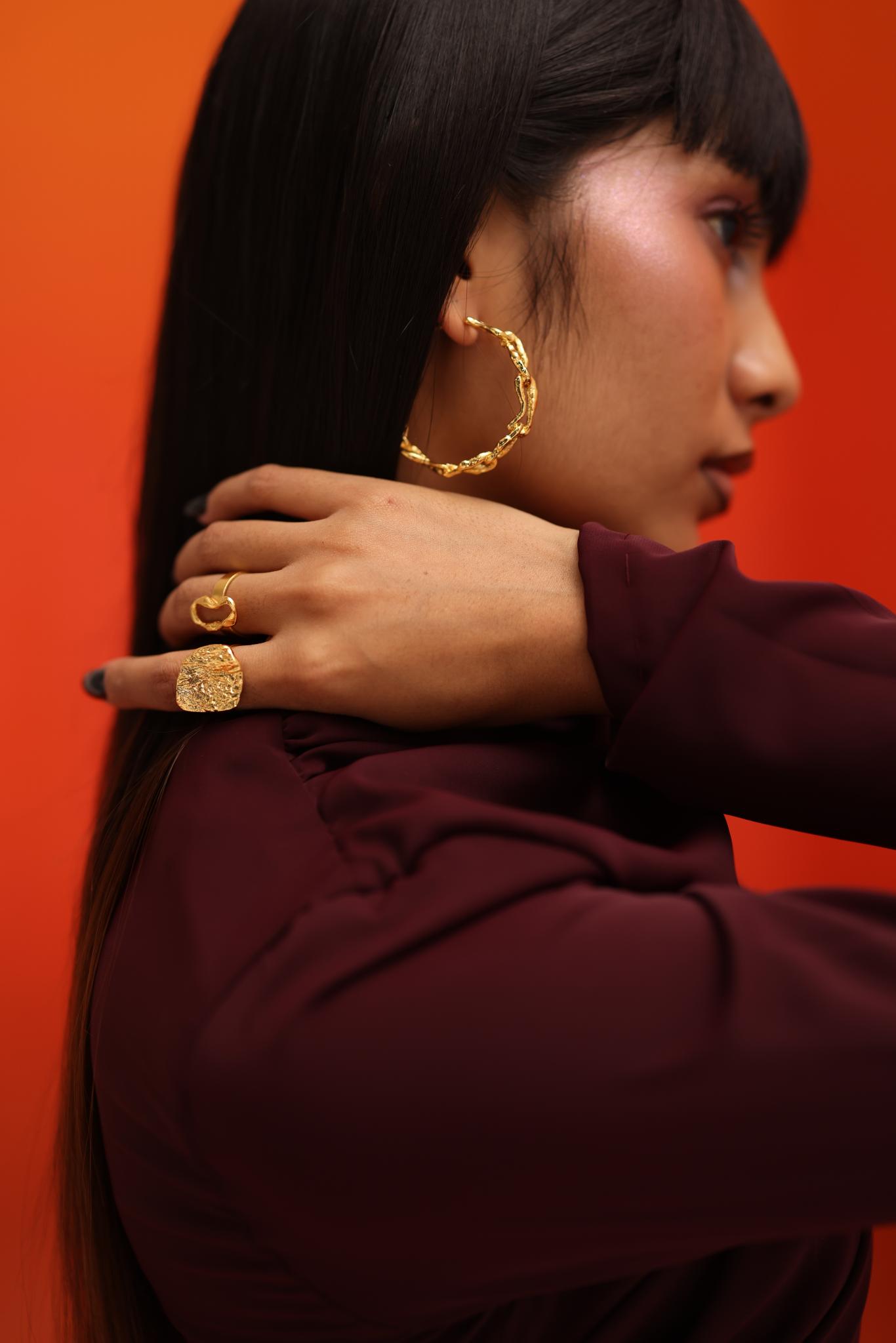 Dawn Hoops - CiceroniEarringsStudio Kassa