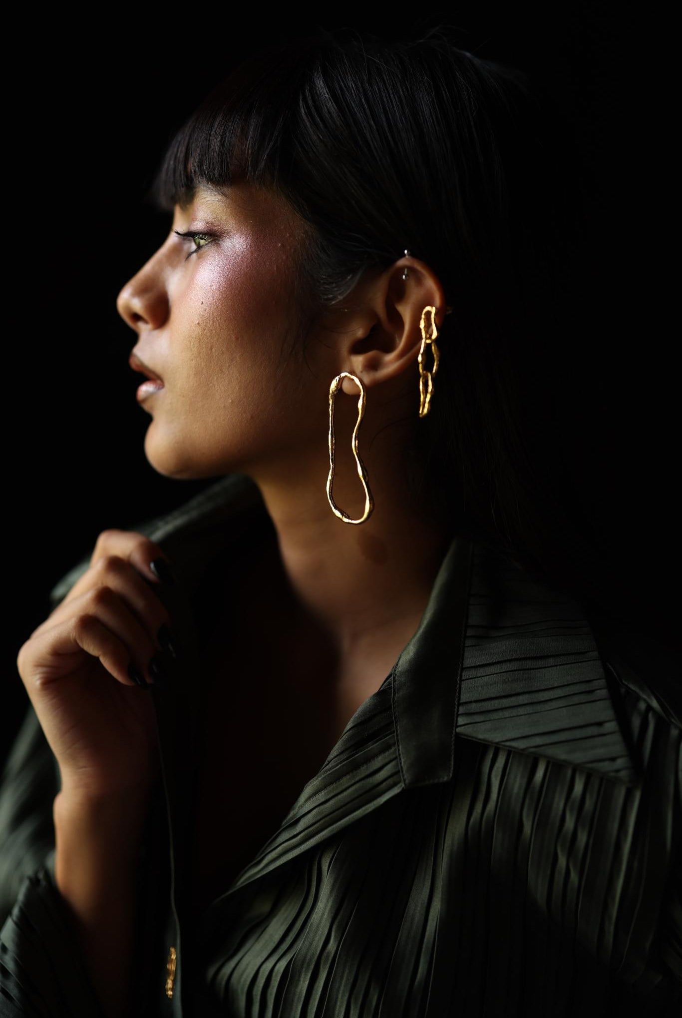 Dawn Triple Link Earings - CiceroniEarringsStudio Kassa