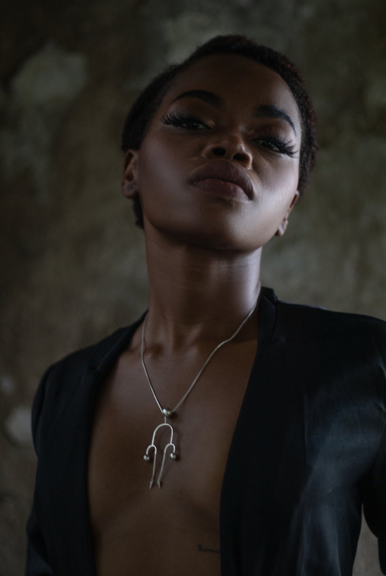 Deco Silver Chryser Chain - CiceroniBaka