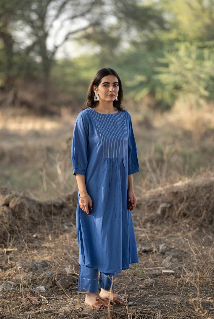 Deep Sky Kurta Set - CiceroniCo-ord SetMaidaan