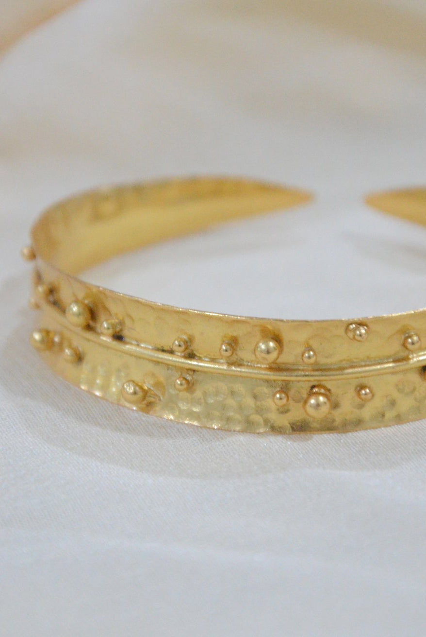 Dira Bangle - Morning Dew (Gold) -Set of 2 - CiceroniEquiivalence