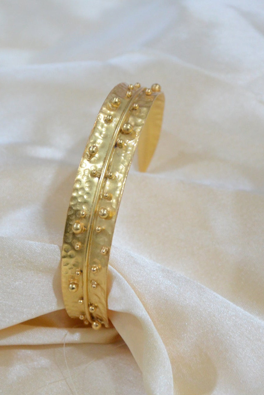 Dira Bangle - Morning Dew (Gold) -Set of 2 - CiceroniEquiivalence