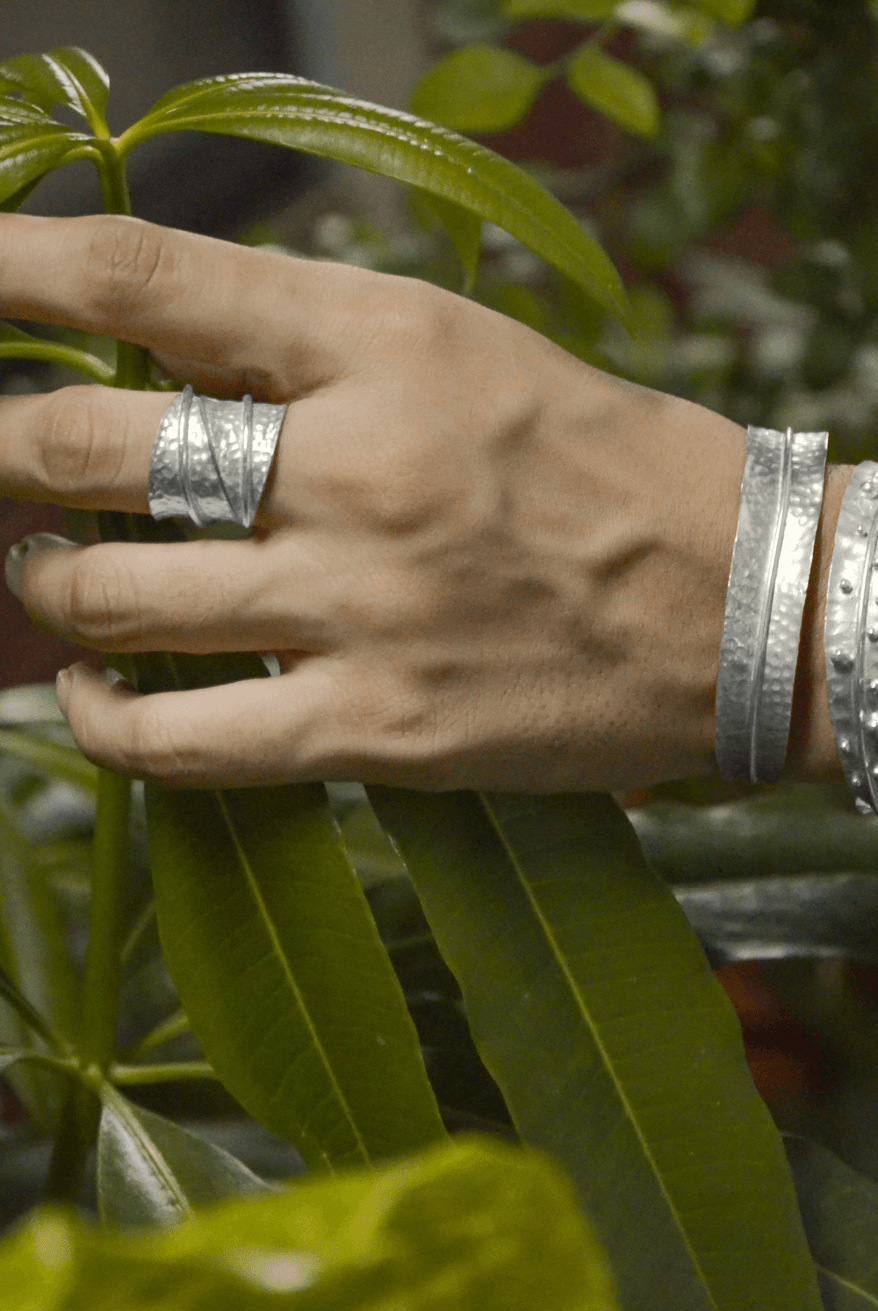 Dira Bangle - Morning Dew (Set of 2) - CiceroniEquiivalence