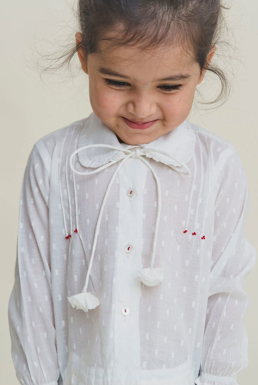 Dobby Cotton Blouse - CiceroniMr. Brat