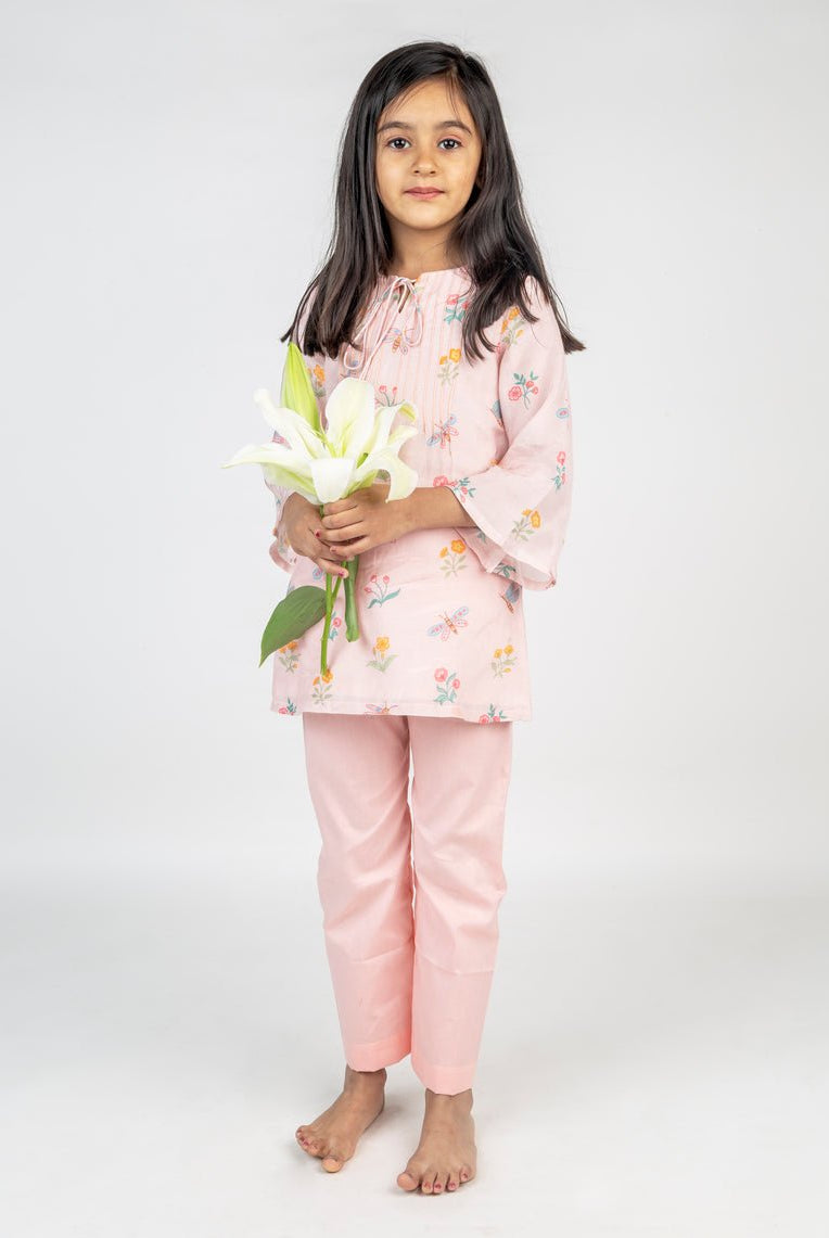 Dragon Fly & Floral Buta Kurta Set - CiceroniKurta Set, Festive wearMr. Brat