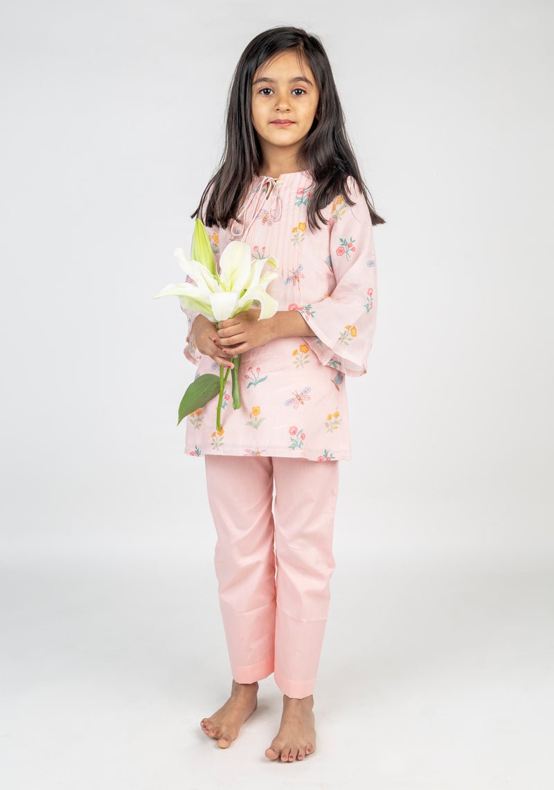 Dragon Fly & Floral Buta Kurta Set - CiceroniKurta Set, Festive wearMr. Brat
