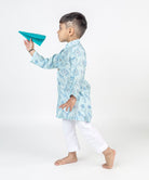 Dragon Fly Jaal Printed Kurta Set - CiceroniKurta Set, Festive wearMr. Brat
