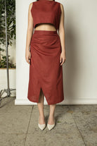 Draped Wrap-Around Skirt - CiceroniSkirtsAnushé Pirani