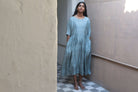 Dusty Blue Dress - CiceroniDresseswith N.