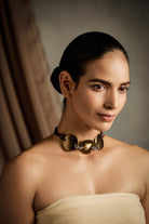 Earthy Glam | Handmade Choker - CiceroniChokerChaakmaati
