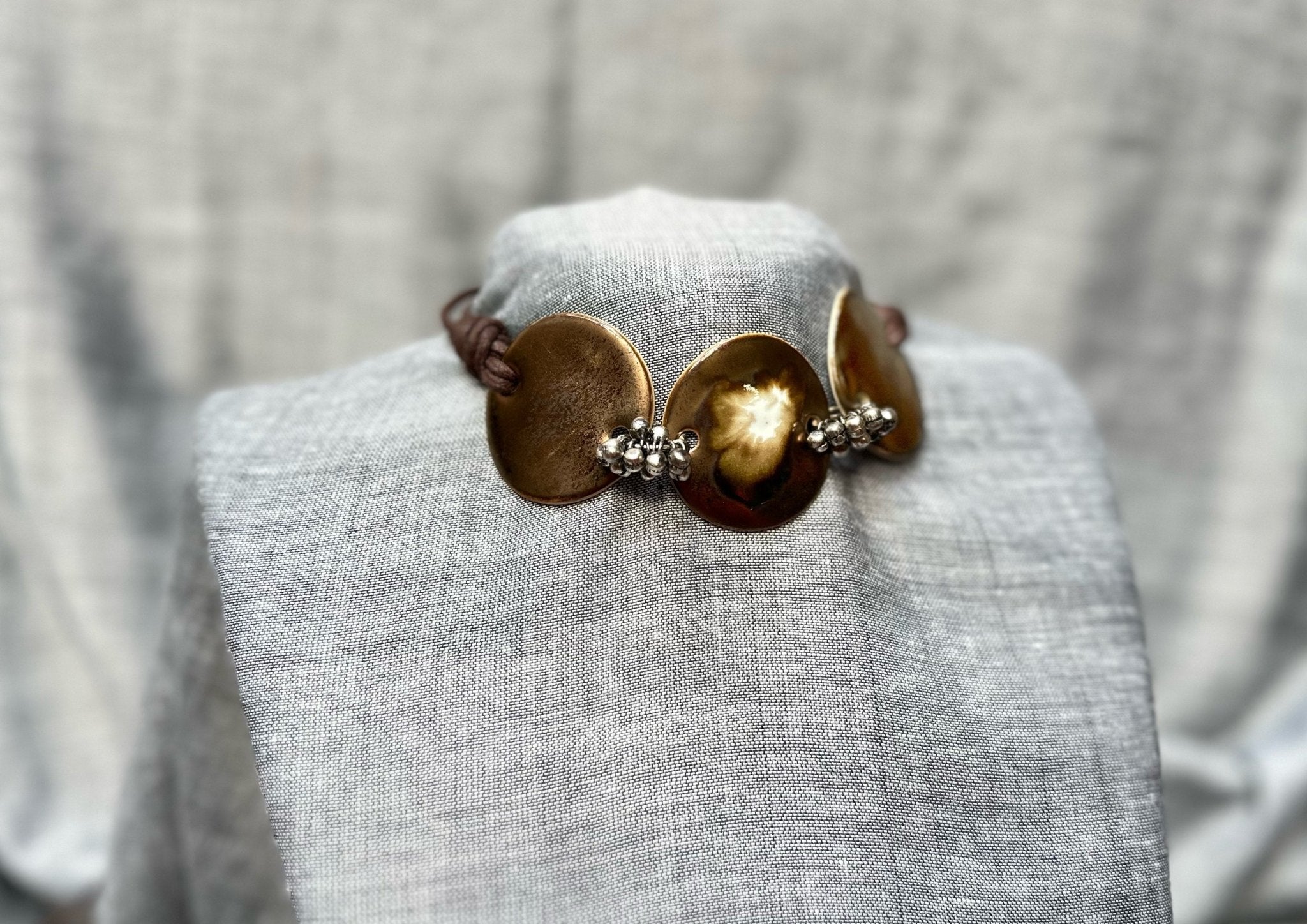 Earthy Glam | Handmade Choker - CiceroniChokerChaakmaati