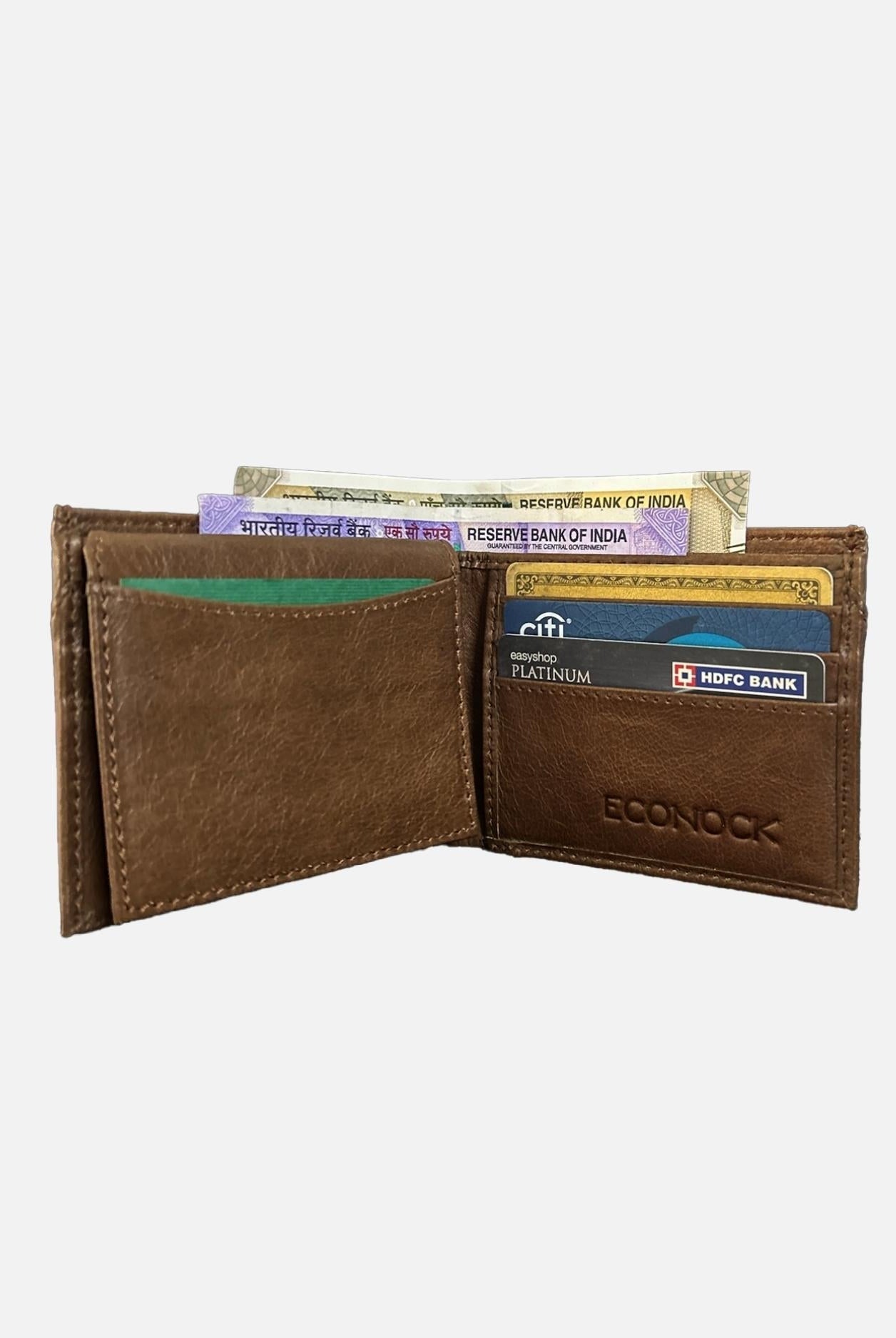 EcoFold Wallet - Tan - CiceroniWalletEconock