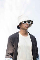 Ecru bucket hat - CiceroniHattsaku