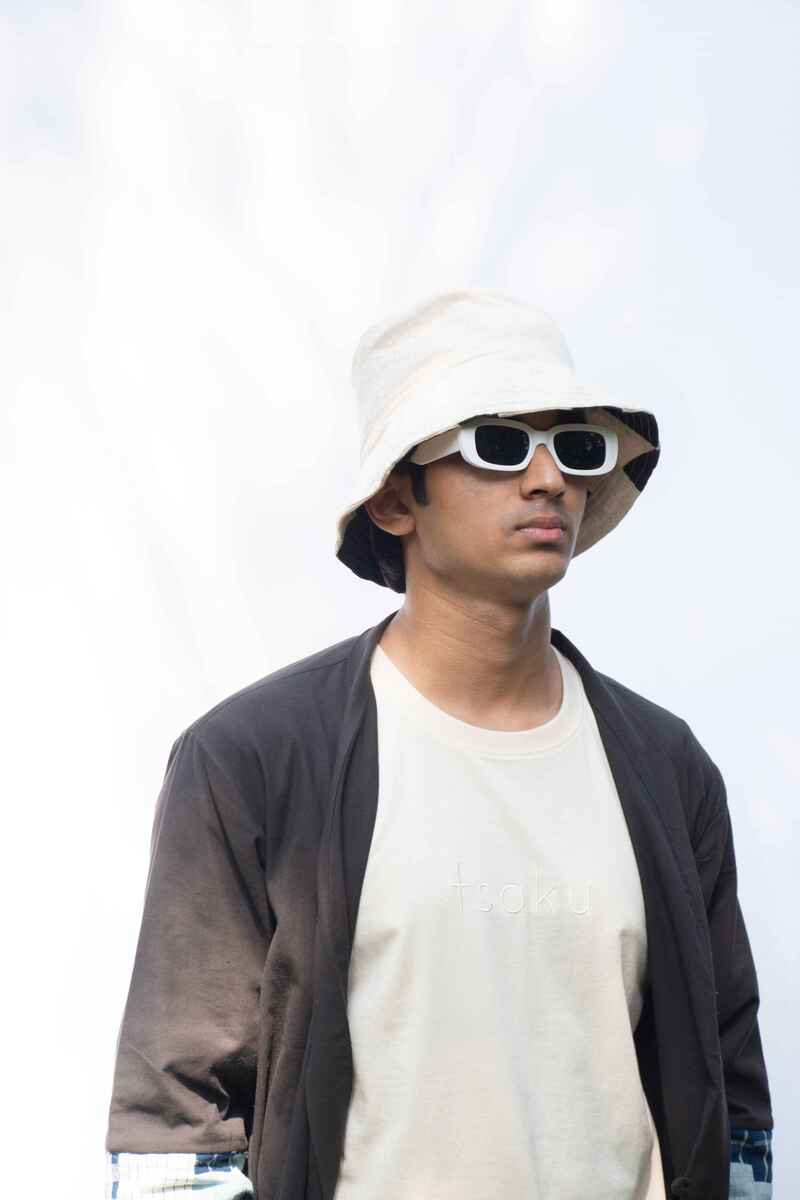 Ecru bucket hat - CiceroniHattsaku