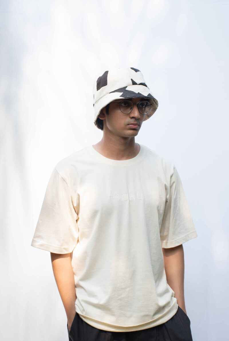 Ecru bucket hat - CiceroniHattsaku