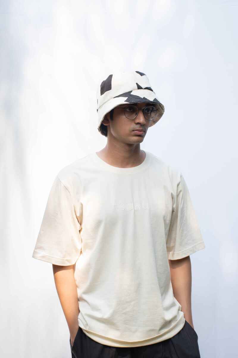 Ecru bucket hat - CiceroniHattsaku