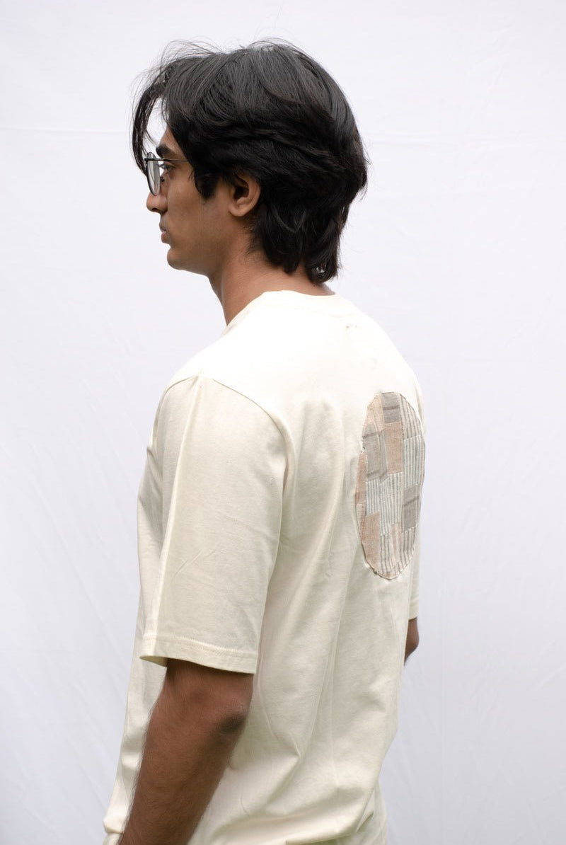 Ecru Circle T-shirt - CiceroniT-Shirttsaku