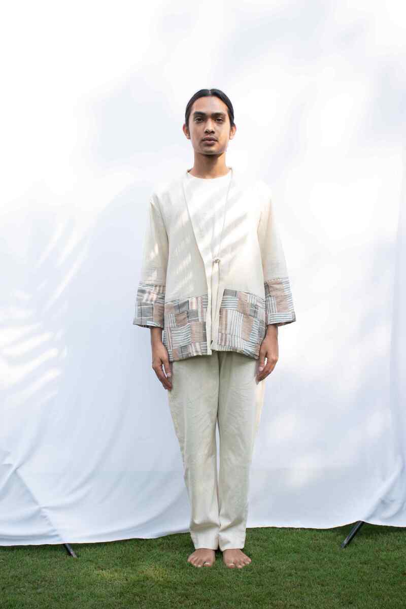 Ecru Kimono - CiceroniJacketstsaku