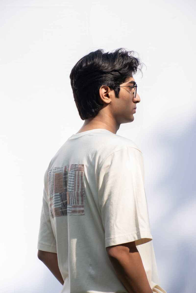 Ecru oversized t-shirt - CiceroniT-Shirttsaku