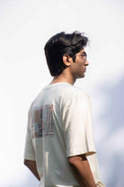 Ecru oversized t-shirt - CiceroniT-Shirttsaku