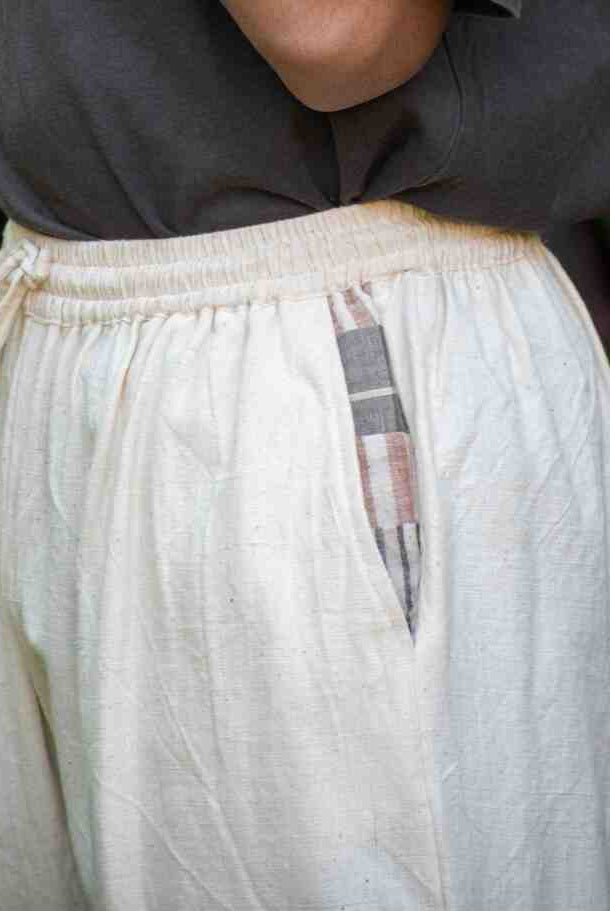 Ecru Pants - CiceroniPantstsaku