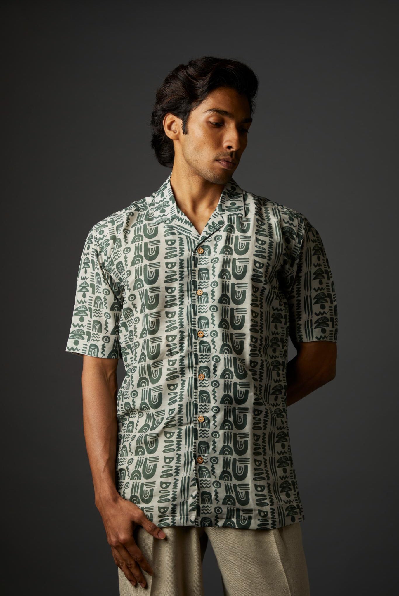 Egyptian Tales Digital Mens Shirt - CiceroniShirtsArtbeats by Keerthana