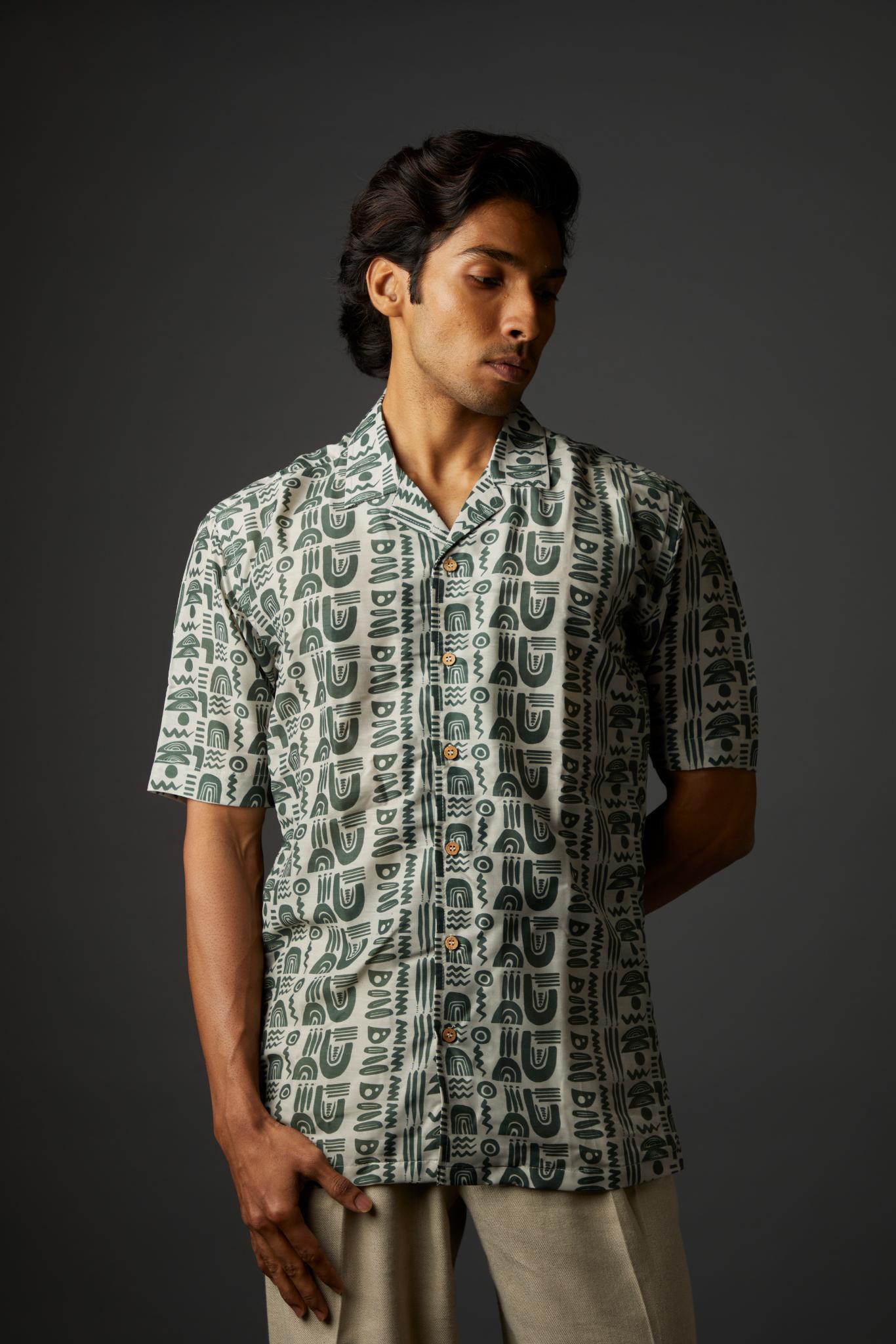 Egyptian Tales Digital Mens Shirt - CiceroniShirtsArtbeats by Keerthana