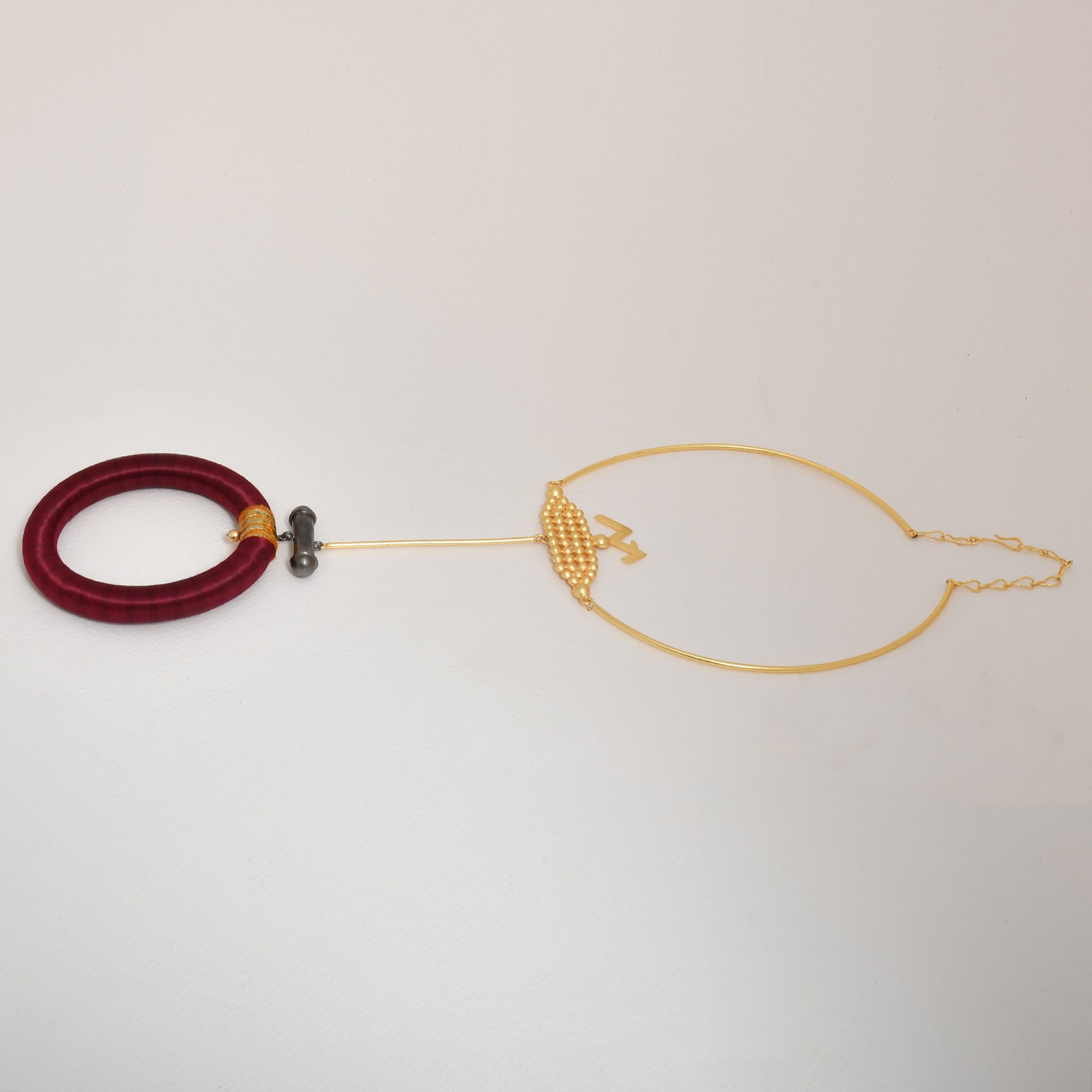 Elegance Link Necklace - CiceroniNeckpieceZaza by Somya