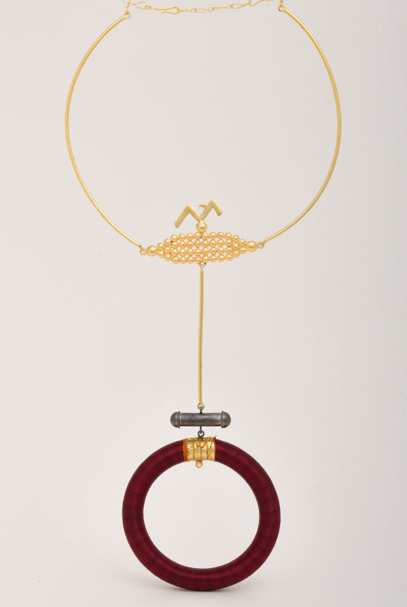 Elegance Link Necklace - CiceroniNeckpieceZaza by Somya