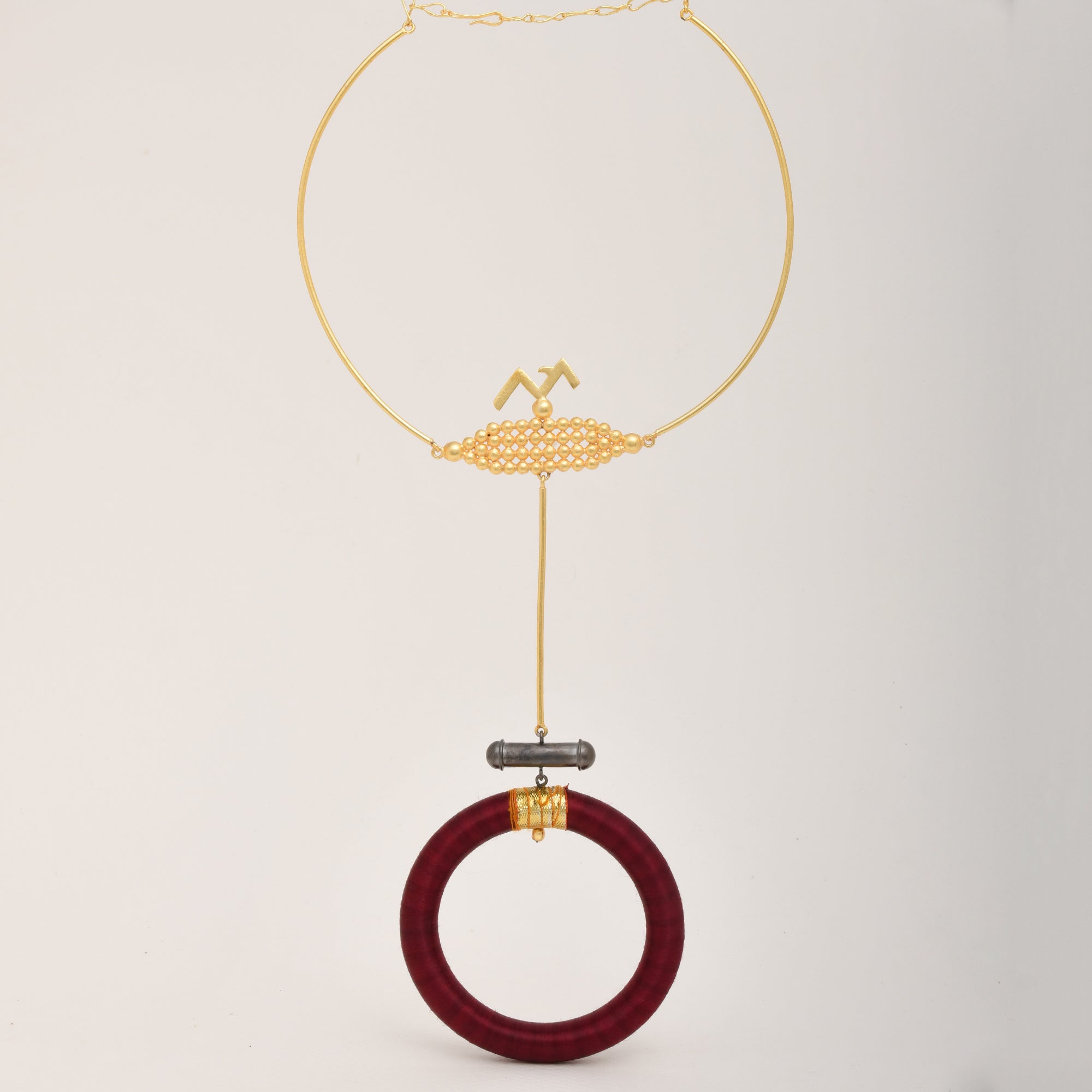 Elegance Link Necklace - CiceroniNeckpieceZaza by Somya