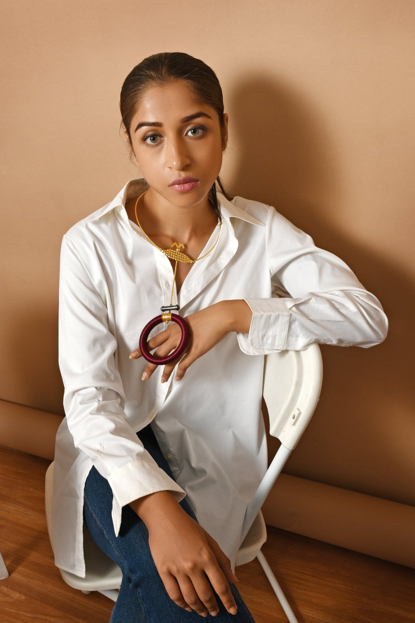 Elegance Link Necklace - CiceroniNeckpieceZaza by Somya