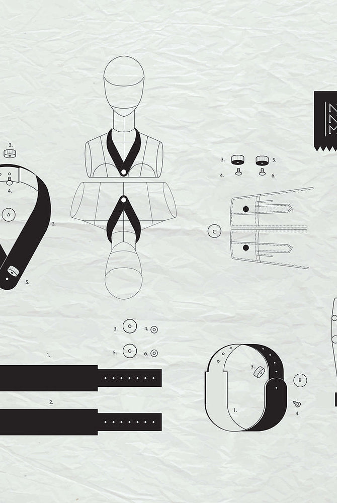 Element Handcuff cum Neckpiece - CiceroniNO.NA.MÈ