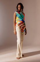 Elio Flared Trouser - CiceroniTrousersAdvait