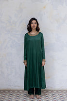Emerald Zeenat Kurta (set of 2) - CiceroniNirjara
